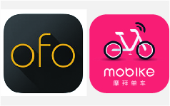 Provided powered coating for the MOBIKE, OFO and other bicycle-sharing brands